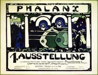 Poster for the First 'Phalanx' Exhibition