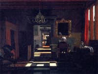 Interior with a Lady Playing the Virginal