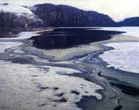 Icebound River