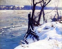 The Delaware: Winter Morning