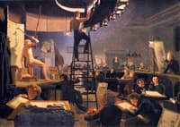 LIfe Class at the Royal Academy of Fine Arts, Copenhagen