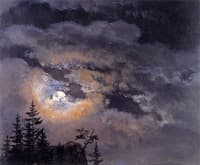 Study of Clouds at Full Moon