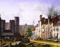 View of the Marble Square with the Uncompleted Frederik's Church