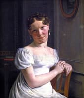 Julie Eckersberg, the Artist's Second Wife