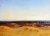 View Over Skagen from the Dunes Northwest of the Old Church