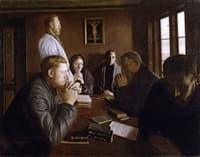 A Prayer Meeting. Harboøre