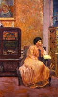 Madame Marcel Kapferer at Home