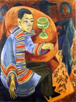 The Drinker, Self-Portrait