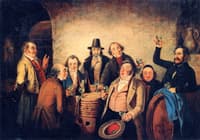 The Winetasters (after Hasenclever)