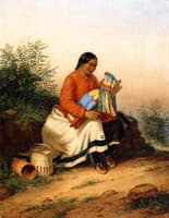 Caughnawaga Woman and Baby
