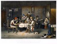 French Canadian Habitans Playing Cards