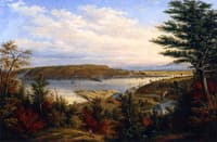 View of Quebec from the Grand Trunk Railway Station at Pointe-Lévis