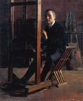 Self-Portrait at the Easel