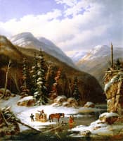 In the Jardin de Caribou, 59 Miles below Quebec