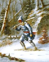 Hunter in a Blizzard