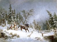 Winter Scene, Blizzard