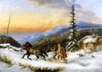 Habitants on a Trip to Town