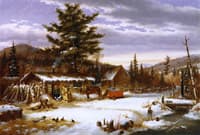 Habitant Returning from Market