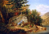 Chippewa Indians at Lake Huron