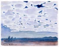 Night Clouds Above the Savannah