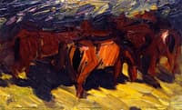 Sketch of Horses III