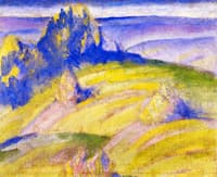 Landscape: Foothills of the Alps