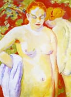 Nudes on Vermilion (sketch)