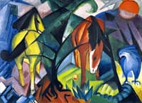Horses and Eagle