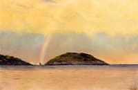 Rainbow over the Arctic