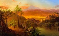 Travelers in a Tropical Landscape