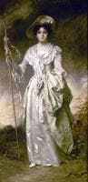 Shepherdess With Her Crook