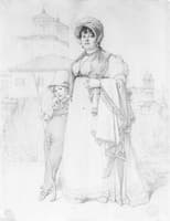 Madame Lethière and her Son Lucien