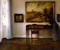 Interior with Painting