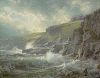 View of the Artist's Home, Graycliff, Newport, Rhode Island