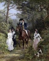 The meeting in the forest