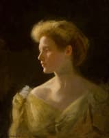 Woman in a Yellow Dress
