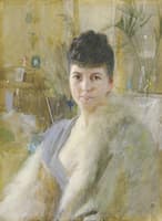 Portrait of a Lady in a Drawing Room
