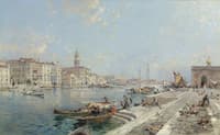 The Grand Canal seen from Santa Maria della Salute, Venice