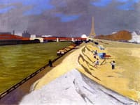 Piles of White Sand