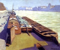 Barges, Banks of the Seine