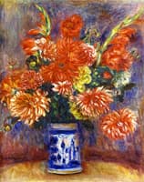 Gladiolas and Dahlias