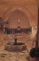 Courtyard of a Mosque at Broussa
