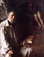 Self portrait with Model