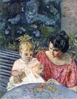 Madeleine Descorps and Her Son Bernard