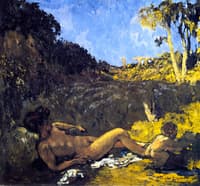 Nymph with Child at the Spring