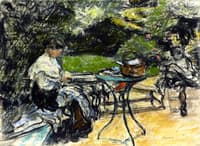 Mother and Child in the Garden