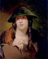 Rosalie Kemble Sully as The Student