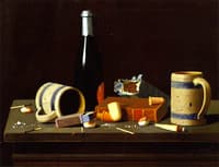 Mugs, Bottle and Pipe