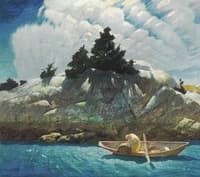 Lobstering off Black Spruce Ledge