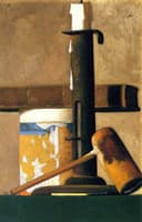 Candlestick, Pipe and Mug